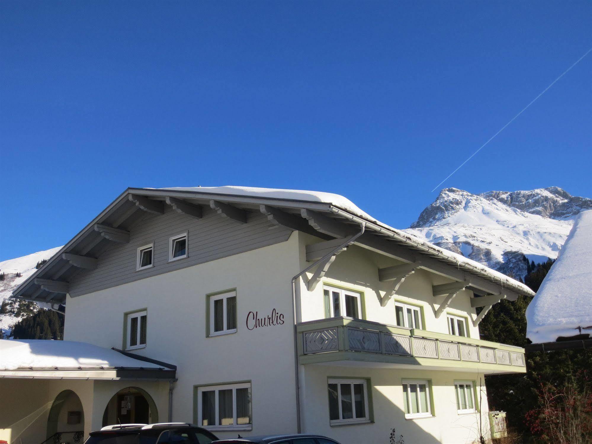 Pension Churlis Lech am Arlberg Esterno foto